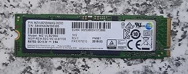 Kompüter ehtiyyat hissələri: SSD M.2 PCIe NVMe 256GB 98% 🟢 Satdıqda Ram'lar və CPU'lar var — 1