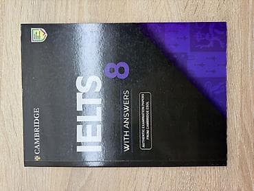 audio kasetler: Məhsul: Cambridge IELTS With Answers kitabları – 7, 8 və 9 Təsvir: - — 5