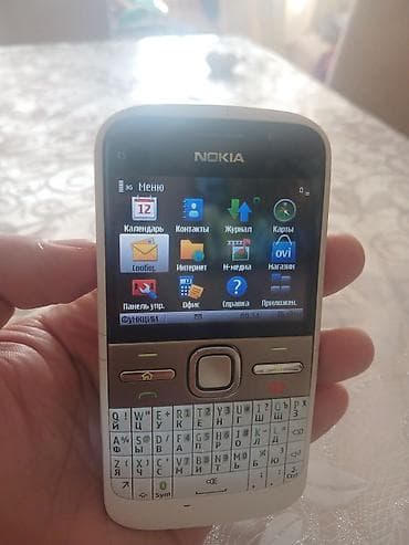 Nokia E5, цвет - Белый, Кнопочный at lalafo.az Nokia E5, цвет - Белый, Кнопочный