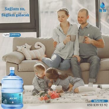 su tapancalari: Ay Su şirkətindən 19 litrlik su butulkası Təmiz və təbii suyun rahat — 4