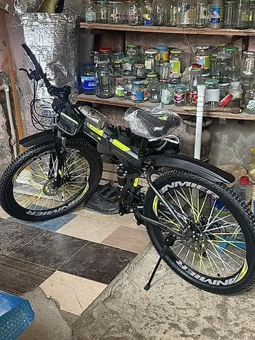 KREDİTDE VAR 26” dağ velosipedi – tam asma (full suspension) gövdə