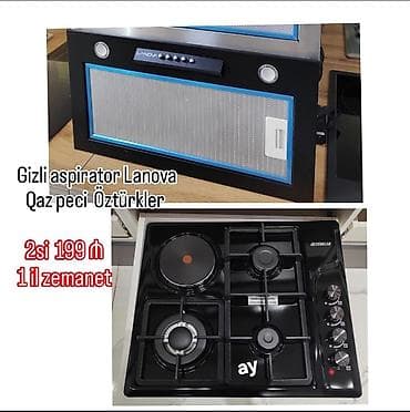 note 14 pro plus: Qarışıq sobası Quraşdırılan, 4 gözlü — 1