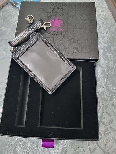 Şəkillər, tablolar: UEFA EURO 2020 rəsmi hədiyyə dəsti - Dəst tərkibi: kart/ID üçün dəri — 3