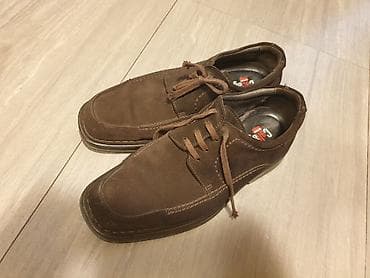 Туфли: Kişi ayaqqabıları dəsti - Model 1: Tünd mavi dəri krossovka tipli — 3