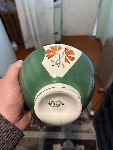 продажа ковров бу: Миски, цвет - Зеленый, Керамика — 5