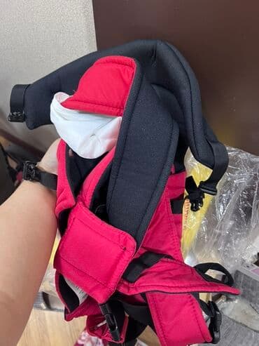 Qoruyucu plyonka və şüşələr: Məhsul: baby2go uşaq daşıyıcısı - Rəng: qara/qırmızı - Gövdə — 3