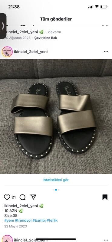 kabloklu traktor altlıqlı bosonojkalar: Ölçü: 38, rəng - Boz, Yeni — 2