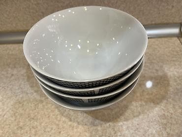 Kasalar: Kasalar, 4 ədədli dəst, rəng - Ağ, Keramika, Türkiyə — 2