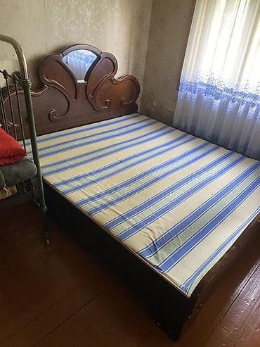 çardaq çarpayılar: Ikili taxt (klassik üslub) - Material: təbii ağacdan hazırlanmış — 1
