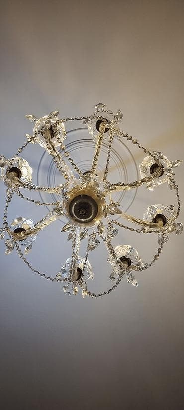 o7 sekilleri: Çılçıraq, 8 lampa, Xrustal — 3