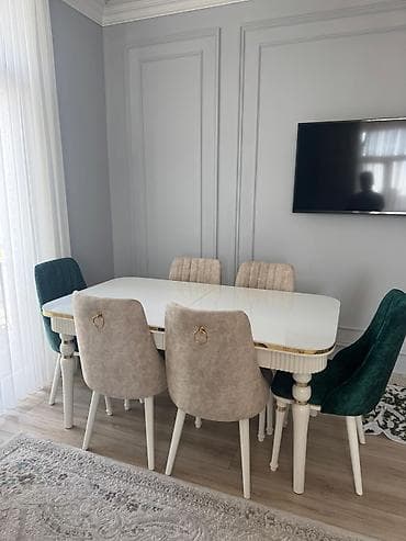 işlənmiş stol stul dəsti sumqayit: Masa desti satilir 440azn. Unvan 7mkr Nigaz — 1