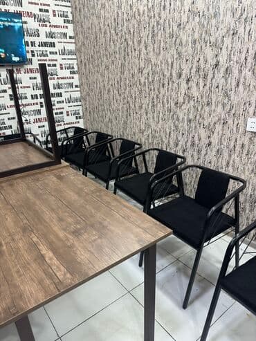 mətbəx stol: Mətbəx üçün, Yeni, Açılmayan, Kvadrat masa, 4 stul — 10