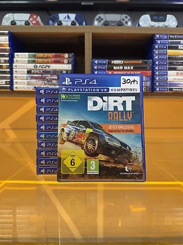 DİRT Rally-PS4 diski Oyun diski tam işlək vəziyyətdədir, heç bir