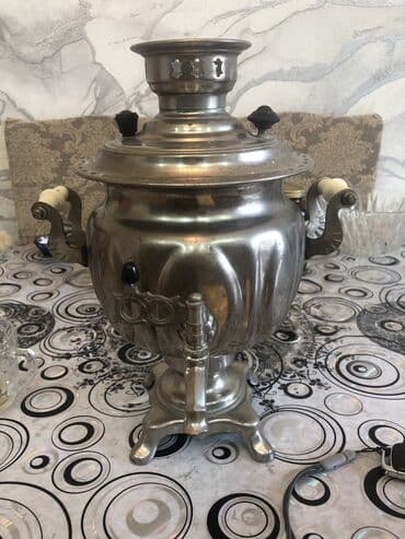 samovar tokla: İşlənmiş Elektrik Samovar, 3 l, Ünvandan götürmə — 1