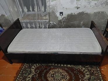 ucuz divan satilir: Təknəfərlik çarpayı, Bazasız, Matras ilə, Siyirməsiz — 2