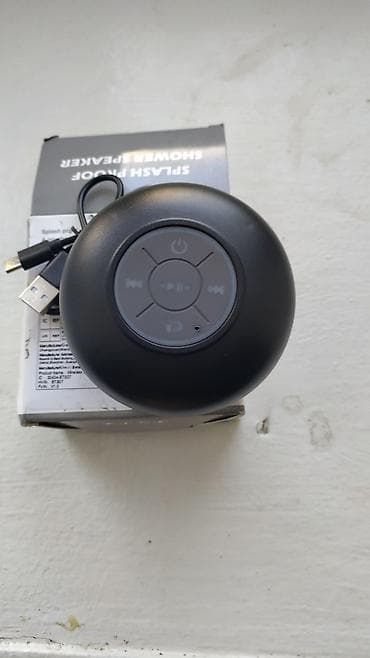 Bluetooth duş dinamikı – su sıçramasına davamlı, kompaktdır