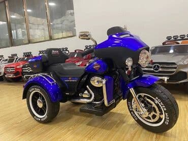 maşınlar uşaq üçün: Yeni model uşaq elektrik motosikleti. üç təkərli akkumulyatorlu uşaq — 2