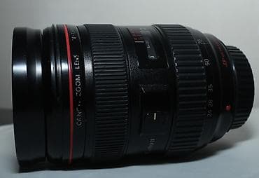video dayə: Canon EF 24-70mm f/2.8 L USM obyektiv 1ci nəsil - Fokal məsafə: 24–70 — 3