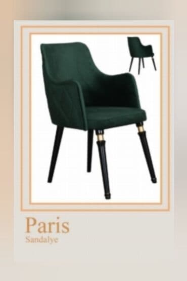 Qonaq otağı üçün, Yeni, Qatlanmayan, Stul