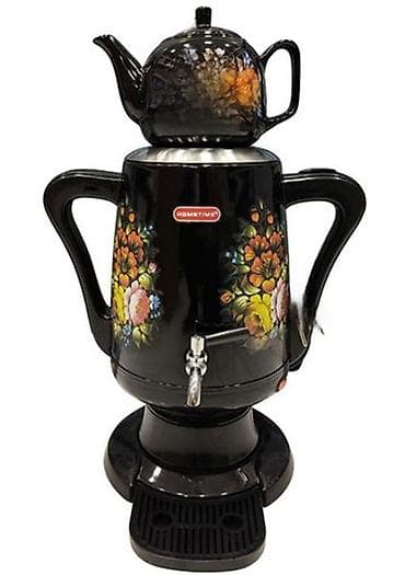 Duxovkalar: Elektrik samovar Xüsusiyyətlər Brend: HOMETIME Tip: Samovar Həcmi, L — 1
