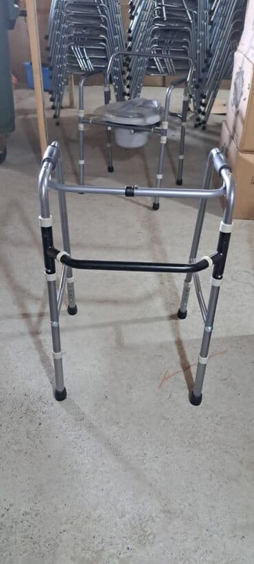 Yerimək üçün arabalar, çəliklər, əsalar, rollatorlar: Xadok xesteler ucun xadok yerime problemi yasayan xeteler ucun yararli — 5