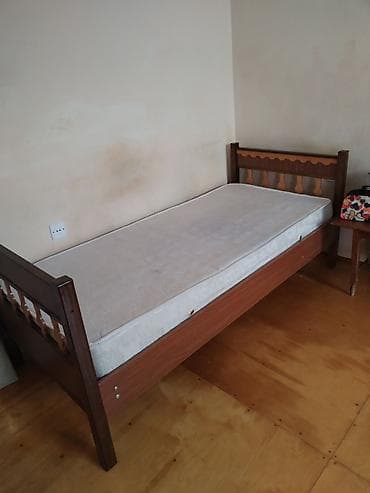 Çarpayılar: Təknəfərlik çarpayı, Matras ilə, Siyirməsiz — 3