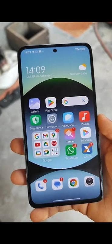 masallı telefon: Redmi Note 14, 256 GB, rəng - Bənövşəyi, Sensor, Barmaq izi, İki sim kartlı — 2