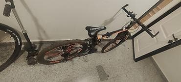 yesevetler: Qatlanan dağ velosipedi – 26" - Rəng: qara-narıncı dizayn, təkərlərdə — 1