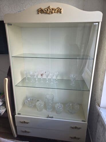Vitrin üçün aksesuarlar: Şüşəli dolab vitrini — 1