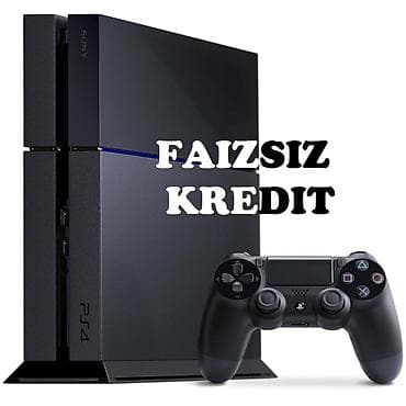 Playstation 4 aparatlarinin faisziz kreditle satisi Şok kompaniya !!!