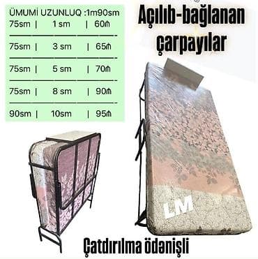 Açılıb-bağlanan çarpayıların (raskladuşkaların) birbaşa depodan ən — 1