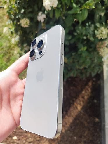 iphone 11 pro max plata: IPhone 15 Pro, 128 GB, Natural Titanium, Face ID — 2