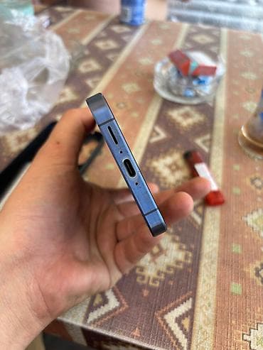 data modem sim card: Samsung Galaxy A55 5G, 128 GB, rəng - Göy, Barmaq izi — 3