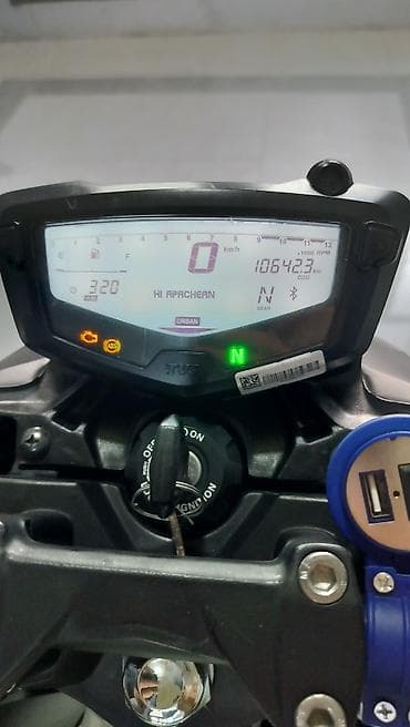 keys sat: - TVS APACİ, 160 sm3, 2024 il, 10600 km — 4