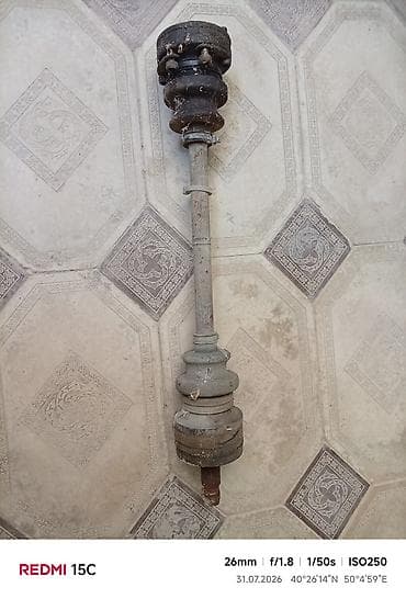Подвески, ходовые части: Məhsul: Ağırtexnika üçün kardan/ox şaftı (CV tipli qovşaqlı) Təsvir — 1