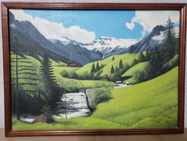 resim eseri: Resimlerin olculeri Boyuk tablo - 72.5×53 =200 azn Orta tablo - — 1