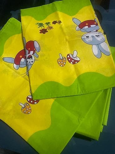 Uşaq carpayısı ücün dəst Yenidir tikdirilib istifadə edilməyib 4-5