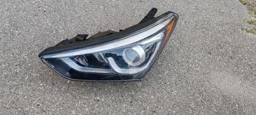 фара фольксваген поло: Левая, Ближний, дальний свет, Hyundai, 2017 г., Оригинал, Б/у — 1