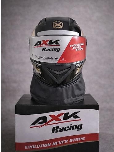 AXK Racing tam üzlü moto dəbilqə - Model: GTSAXK MAX (Racing