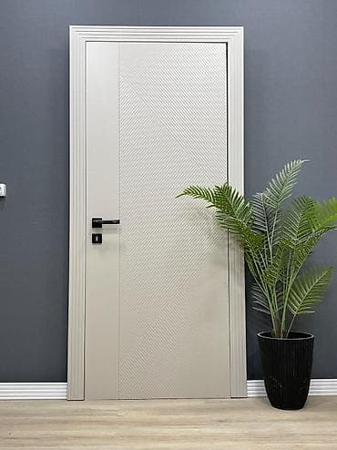 otax qapları: Yeni Otaq qapısı 90x205 sm Çərçivə ilə, Zəmanətli, Ödənişli quraşdırma, Pulsuz çatdırılma — 2