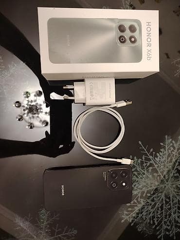 iphone 6s plus 2. el: Honor X6b, 128 GB, rəng - Qara, Zəmanət, Sensor, Barmaq izi — 4