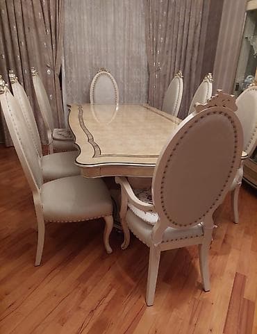 turkiye_tekstil instagram: Masa desti 1200azn. 8 stulla. Türk istehsali ünvan bayil 3496)*Tehi — 1