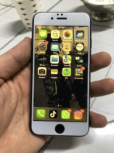 iphon 6 plus: IPhone 7, Space Gray, Barmaq izi — 4