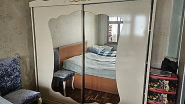 qedimi esyalar: 2 qapılı, Güzgülü, Ağ, Kupe, Düz dolab — 3