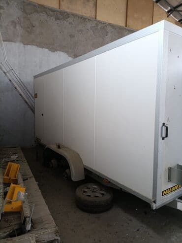 kamaz qosqulari: HUMER qapalı qoşqu (box trailer) - Brend/model: HUMER - Korpus: tam — 2