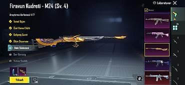 Другое: PUBG Mobile 3cü sezon hesabı – nadir laboratoriya səviyyəli silah — 3