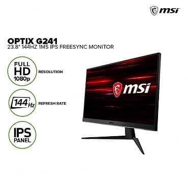 MSI Optix G241 – 23.8" oyun monitoru - Ekran: 23.8 düym, IPS panel -