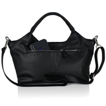 Laverapelle Qadın Senna Həqiqi Dəri Crossbody Üst Tutacaqlı Çiyin