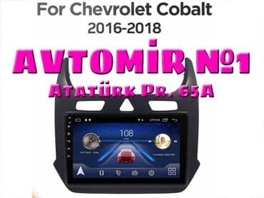 avto manitor: Chevrolet cobalt android monitor 🚙🚒 ünvana və bölgələrə ödənişli — 1