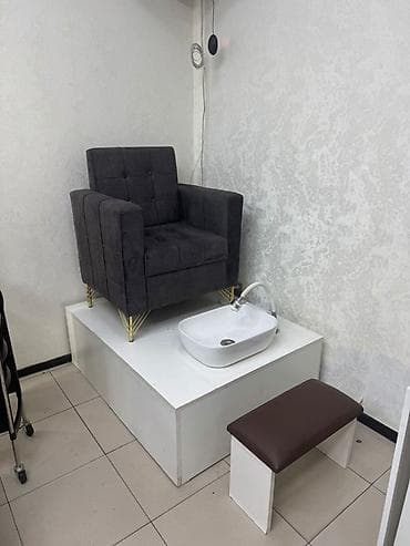 yellənən stul: Pedikür stulu və pedikür modulu dəsti Ölçülər şəkillərə əsasən — 1